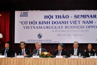 ຊຸກຍູ້ການຮ່ວມມືລົງທຶນ, ການຄ້າລະຫວ່າງນະຄອນໂຮ່ຈິມິນ - Uruguay ຕາເວັນອອກ